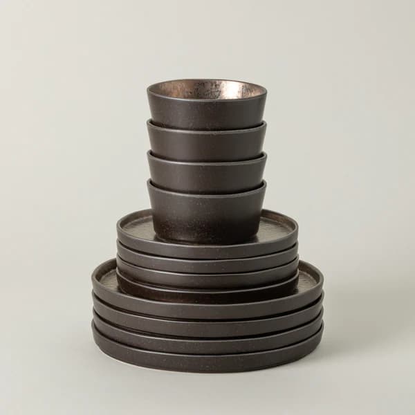 12-Piece Dinnerware Set with Bowls (Lagoa)